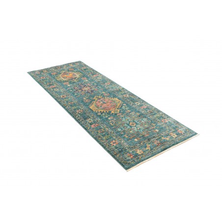 Tappeto Tribal Pakistan grigio marrone 78x202