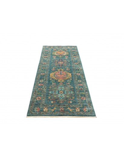 Tappeto Tribal Pakistan grigio marrone 78x202