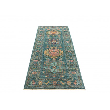 Tappeto Tribal Pakistan grigio marrone 78x202