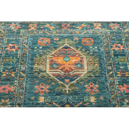 Tappeto Tribal Pakistan grigio marrone 78x202
