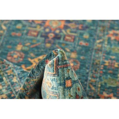 Tappeto Tribal Pakistan grigio marrone 78x202