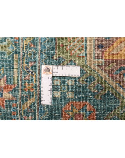 Tappeto Tribal Pakistan grigio marrone 78x202
