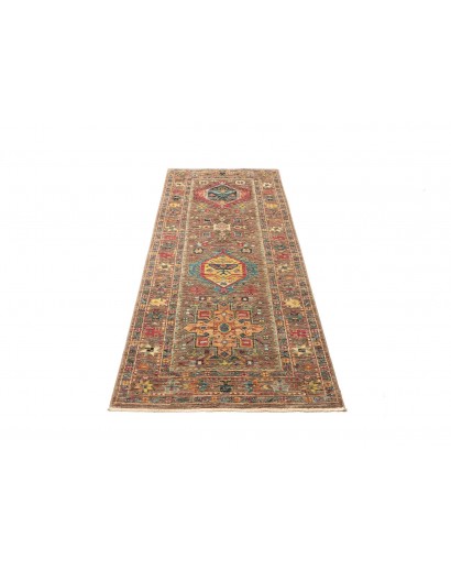 Tappeto Tribal Pakistan marrone 78x203