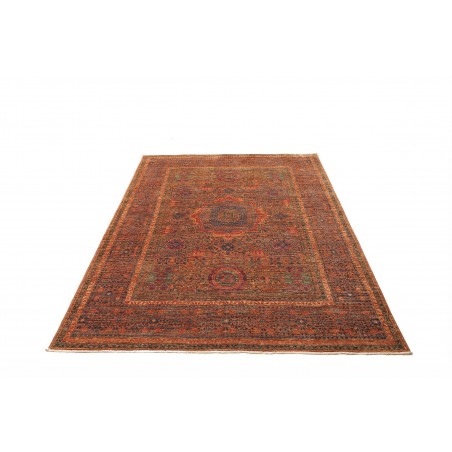 Tappeto Mamlouk Pakistan marrone grigio 147x205