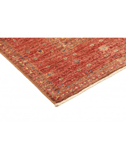 Tappeto Mamlouk Pakistan rosso verde 145x205