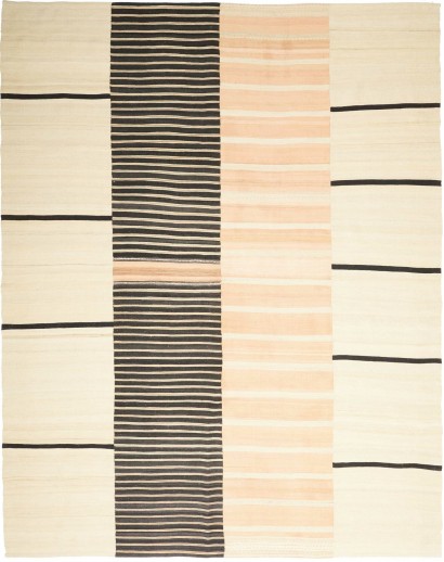 Tappeto Kilim Persia beige grigio 211x267