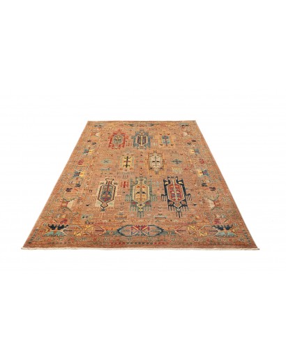 Tappeto Tribal Pakistan marrone 166x245