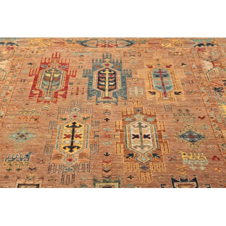 Tappeto Tribal Pakistan marrone 166x245