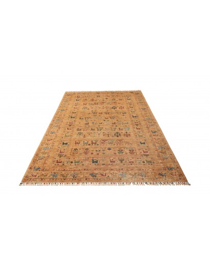 Tappeto Rubin Pakistan arancione marrone 168x243