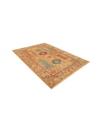 Tappeto Tribal Pakistan marrone 167x231