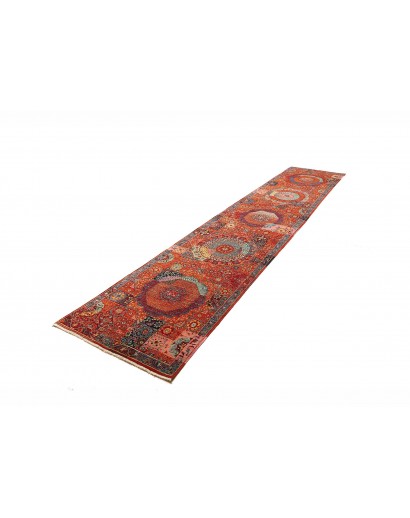 Tappeto Mamlouk Pakistan marrone beige 86x402