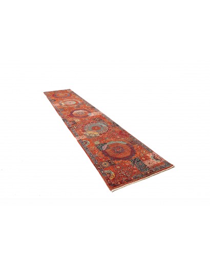 Tappeto Mamlouk Pakistan marrone beige 86x402
