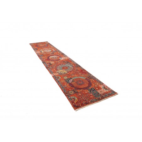 Tappeto Mamlouk Pakistan marrone beige 86x402