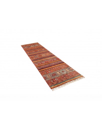 Tappeto Samarkand Pakistan marrone arancione 82x292