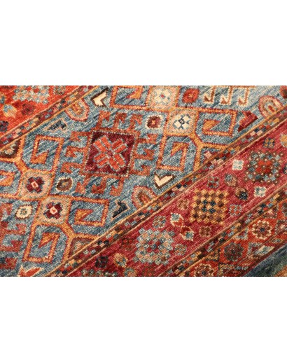 Tappeto Samarkand Pakistan marrone arancione 82x292