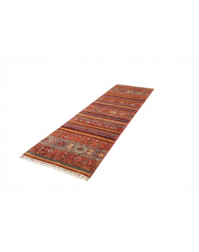 Tappeto Samarkand Pakistan marrone arancione 81x292