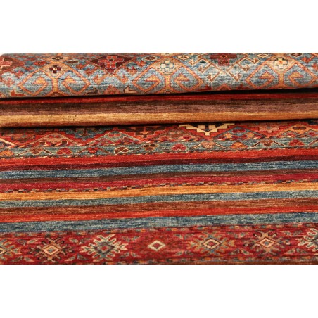 Tappeto Samarkand Pakistan marrone arancione 81x292