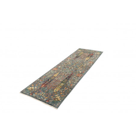 Tappeto Shahi Fine Pakistan bianco marrone 77x243
