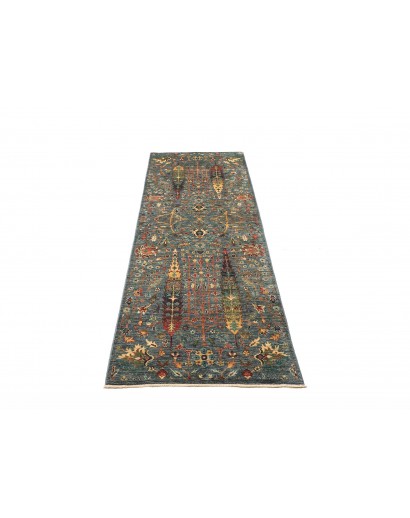 Tappeto Shahi Fine Pakistan bianco marrone 77x243