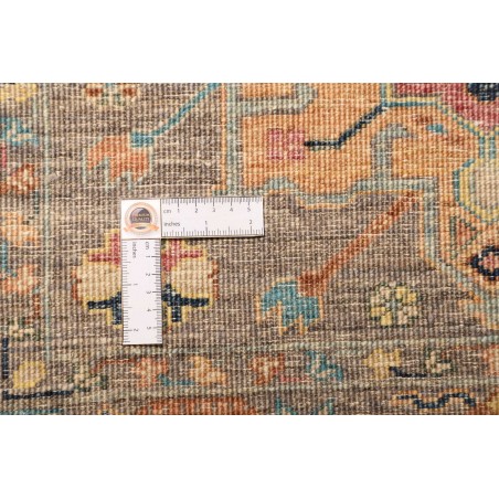 Tappeto Tribal Pakistan bianco marrone 81x295
