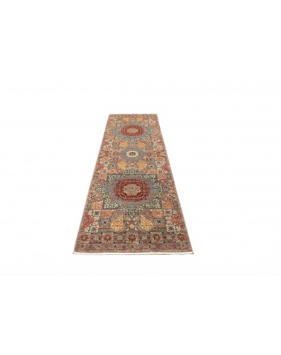 Tappeto Mamlouk Pakistan bianco marrone 78x248