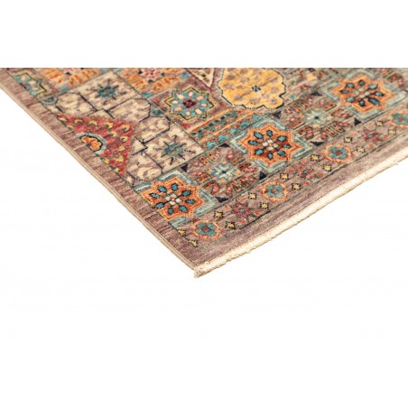 Tappeto Mamlouk Pakistan bianco marrone 78x248