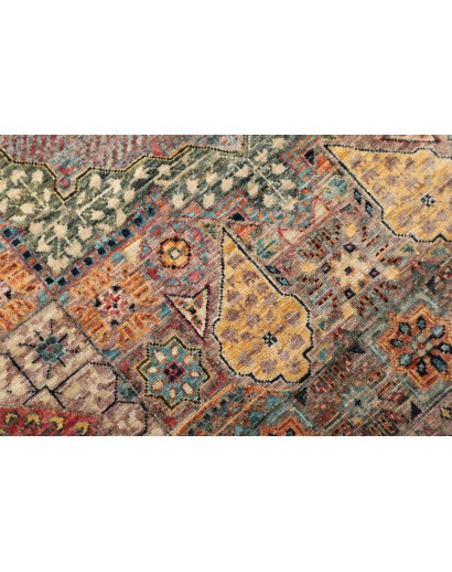 Tappeto Mamlouk Pakistan bianco marrone 78x248