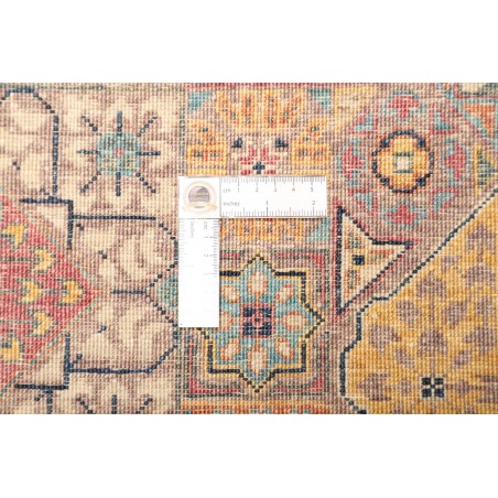 Tappeto Mamlouk Pakistan bianco marrone 78x248