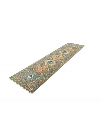 Tappeto Tribal Pakistan marrone 79x302