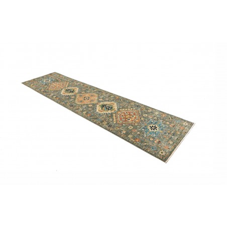 Tappeto Tribal Pakistan marrone 79x302