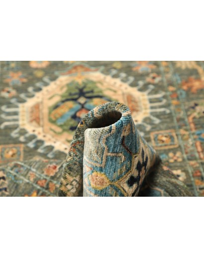 Tappeto Tribal Pakistan marrone 79x302