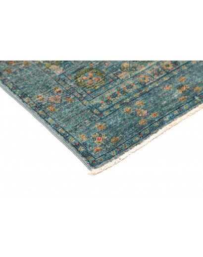 Tappeto Mamlouk Pakistan azzurro 80x245