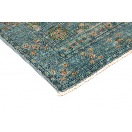 Tappeto Mamlouk Pakistan azzurro 80x245