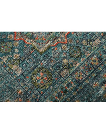Tappeto Mamlouk Pakistan azzurro 80x245