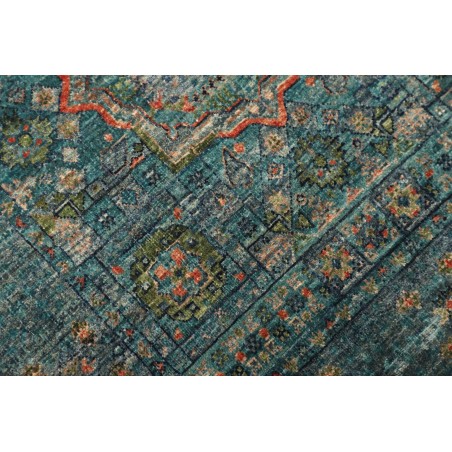 Tappeto Mamlouk Pakistan azzurro 80x245