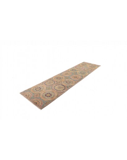 Tappeto Mamlouk Pakistan marrone grigio 79x294