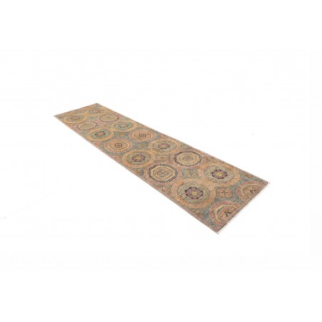 Tappeto Mamlouk Pakistan marrone grigio 79x294