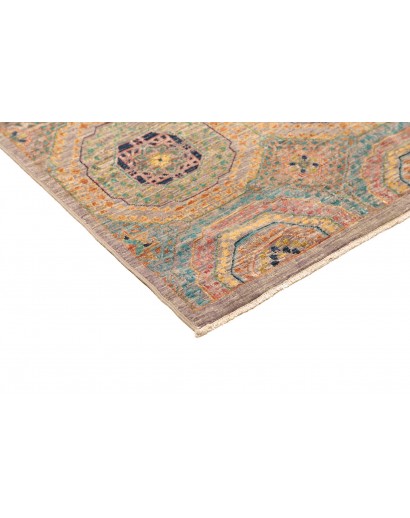 Tappeto Mamlouk Pakistan marrone grigio 79x294