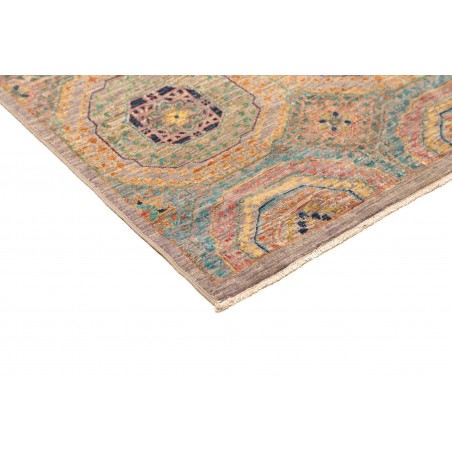 Tappeto Mamlouk Pakistan marrone grigio 79x294