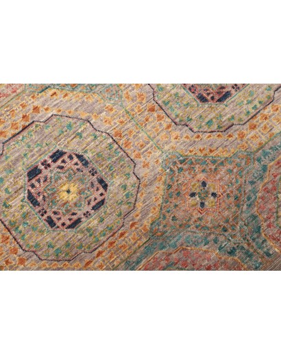 Tappeto Mamlouk Pakistan marrone grigio 79x294