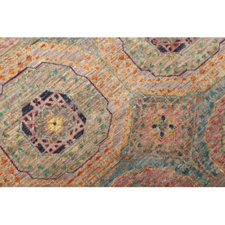 Tappeto Mamlouk Pakistan marrone grigio 79x294