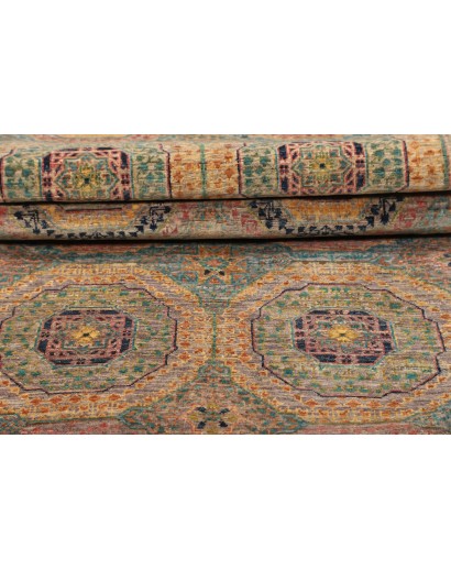 Tappeto Mamlouk Pakistan marrone grigio 79x294