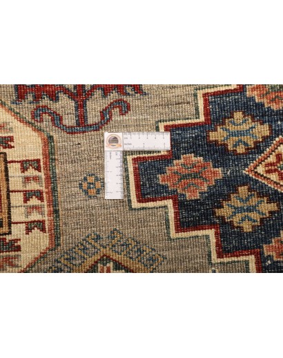 Tappeto Kazak Fine Pakistan marrone grigio 210x307