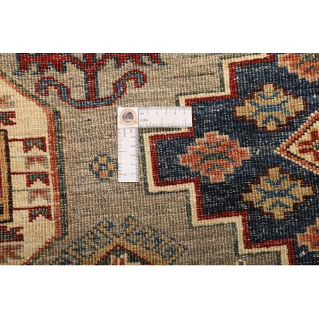 Tappeto Kazak Fine Pakistan marrone grigio 210x307