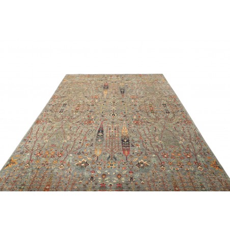 Tappeto Shahi Fine Pakistan marrone bianco 206x292