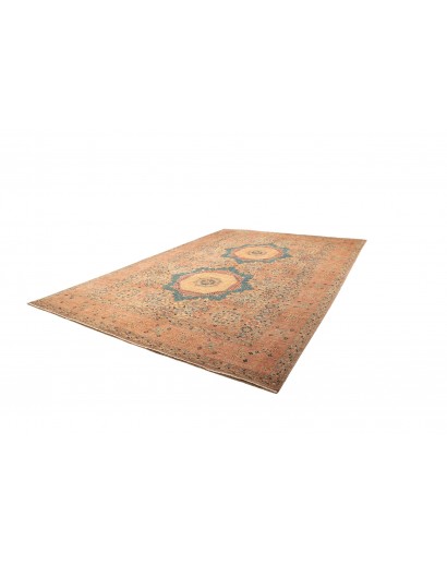 Tappeto Mamlouk Pakistan arancione azzurro 305x430