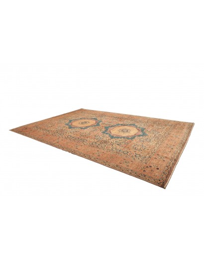 Tappeto Mamlouk Pakistan arancione azzurro 305x430