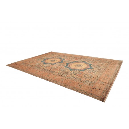 Tappeto Mamlouk Pakistan arancione azzurro 305x430