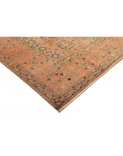 Tappeto Mamlouk Pakistan arancione azzurro 305x430