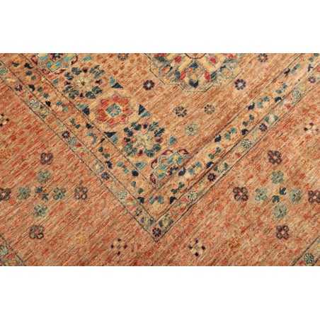 Tappeto Mamlouk Pakistan arancione azzurro 305x430